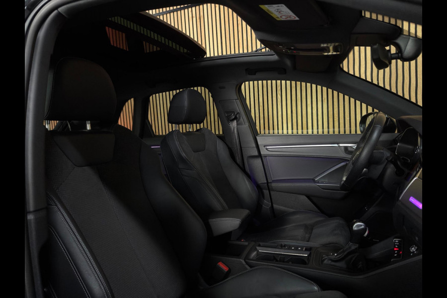 Audi Q3 45 TFSI e S edition Full BLACK|PANO|SONOS|AMBIENT|CAM|KEYLESS|CRUISECONTROL|19 INCH LMV