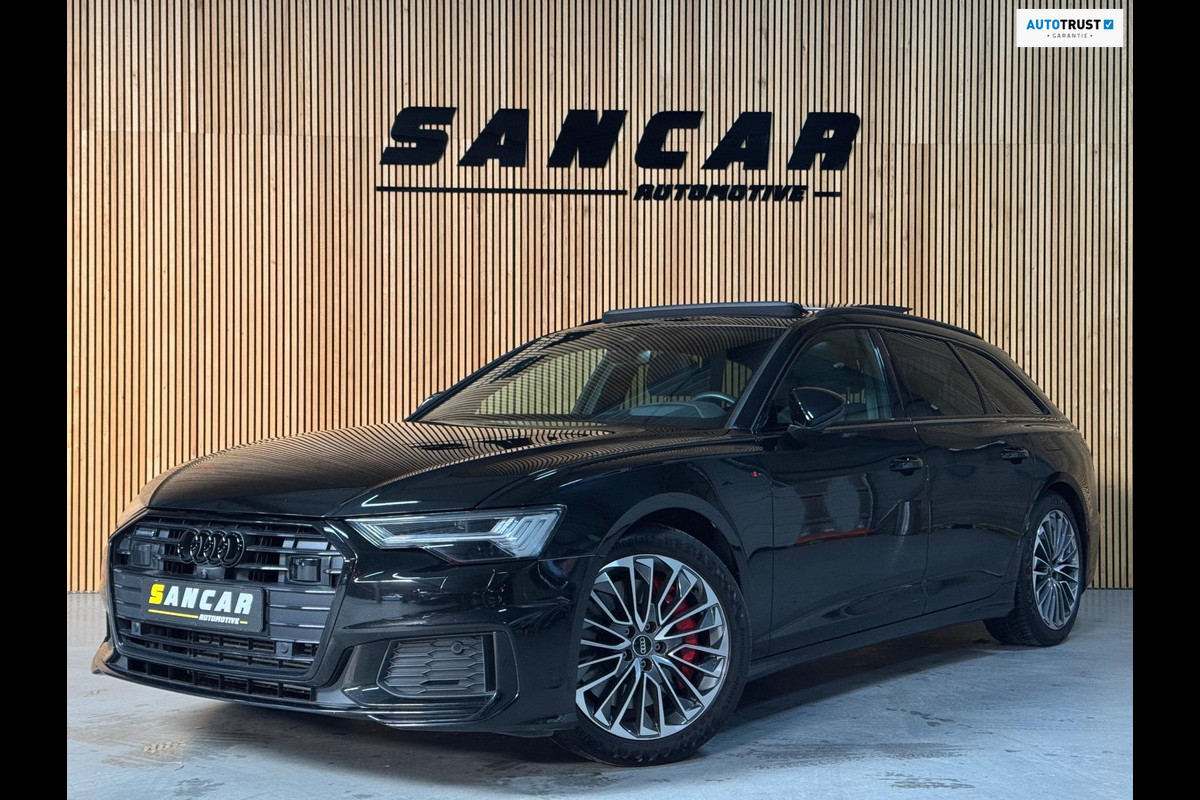 Audi A6 Avant 55 TFSI e quattro Pro Line S Competition FULL BLACK|PANO|HUD|TREKHAAK|360 CAM|AMBIENT|MATRIX|