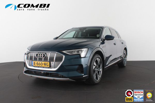 Audi e-tron 55 quattro advanced Pro Line Plus 95 kWh Leer/Memory/Trekhaak/Galaxis blauw/Adaptive Cruise Control
