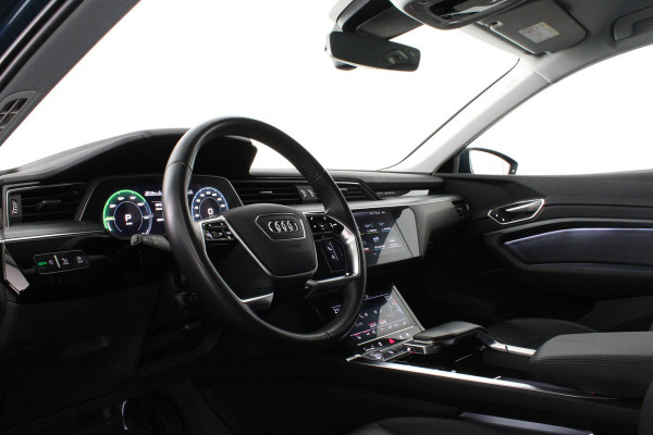 Audi e-tron 55 quattro advanced Pro Line Plus 95 kWh Leer/Memory/Trekhaak/Galaxis blauw/Adaptive Cruise Control