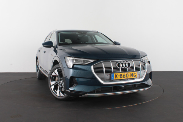 Audi e-tron 55 quattro advanced Pro Line Plus 95 kWh Leer/Memory/Trekhaak/Galaxis blauw/Adaptive Cruise Control