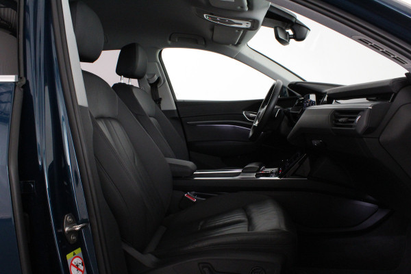 Audi e-tron 55 quattro advanced Pro Line Plus 95 kWh Leer/Memory/Trekhaak/Galaxis blauw/Adaptive Cruise Control