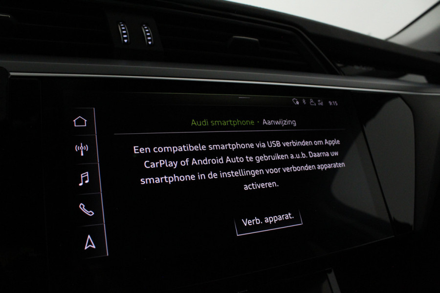 Audi e-tron 55 quattro advanced Pro Line Plus 95 kWh Leer/Memory/Trekhaak/Galaxis blauw/Adaptive Cruise Control