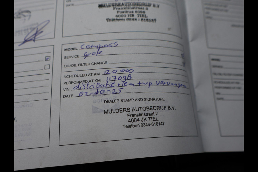 Jeep Compass 1.4 140 PK MULTIAIR OPENING EDITION + CAMERA | BEATS AUDIO | APPLE CARPLAY | STUURVERWARMING