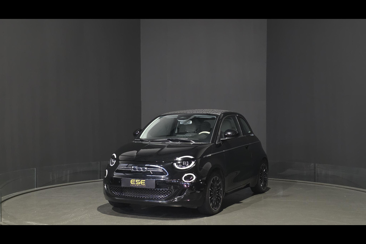Fiat 500C La Prima 42 kWh | Camera | Stoelverwarming | Carplay
