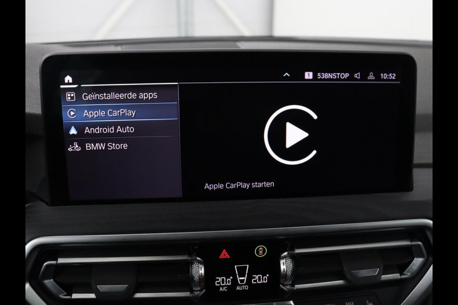 BMW X3 xDrive30e M Sport | Panoramadak | Head-Up | Stoelverwarming | Trekhaak | 360 Camera | Leder | Sportstoelen | Carplay | Sfeerverlichting | Laserlicht | Live Cockpit | Navigatie | PHEV | Plug In