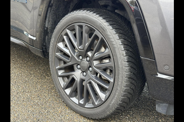 Jeep Compass 1.3T 4 x e 240 | 80th Anniversary PHEV 4WD| STOEL + STUURVERWARMING| ADAPTIVE CRUISE CONTROL| ACHTERUITRIJCAMERA| ELEKTRISCHE STOELEN| KEYLESS| 19 INCH! |SUPER COMPLEET UITGEVOERD! |