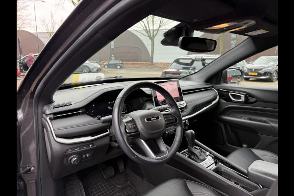 Jeep Compass 1.3T 4 x e 240 | 80th Anniversary PHEV 4WD| STOEL + STUURVERWARMING| ADAPTIVE CRUISE CONTROL| ACHTERUITRIJCAMERA| ELEKTRISCHE STOELEN| KEYLESS| 19 INCH! |SUPER COMPLEET UITGEVOERD! |
