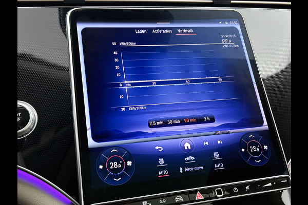 Mercedes-Benz EQS 350 Business Plus Line 90 kWh / Panorama-Schuifdak / Leder-Comfort / Xenon / Radio multimedia / Apk 02-2027
