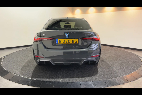 BMW i4 eDrive40 84 kWh | trekhaak | Leder interieur | Soh Waarde (batterijtest) 95,4%
