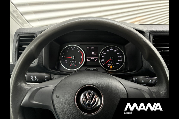 Volkswagen Crafter 2.0TDI 177PK Bakwagen Laadklep 750kg Lat om Lat Trekhaak Zijdeur Lederen bekleding Airco