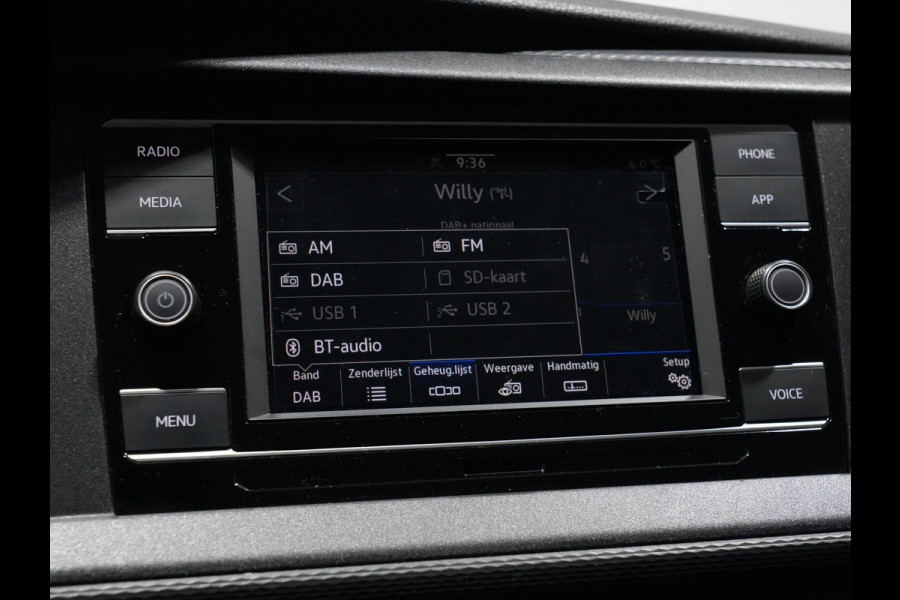 Volkswagen Transporter 2.0 TDI 110pk L1H1 Dubbele Cabine DC Navigatie via app Android/Carplay Airco DAB