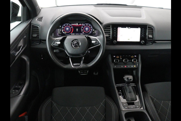 Škoda Karoq 1.5 TSI Sportline | Panoramadak | Stoelverwarming | Virtual Cockpit | Adaptive cruise | Canton Audio | Camera | File Assistent | Keyless | Side Assist | Full LED | Navigatie