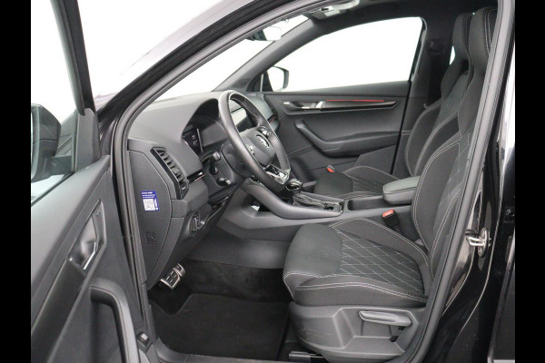 Škoda Karoq 1.5 TSI Sportline | Panoramadak | Stoelverwarming | Virtual Cockpit | Adaptive cruise | Canton Audio | Camera | File Assistent | Keyless | Side Assist | Full LED | Navigatie