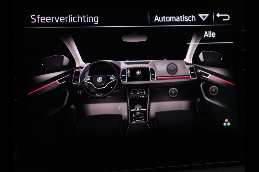 Škoda Karoq 1.5 TSI Sportline | Panoramadak | Stoelverwarming | Virtual Cockpit | Adaptive cruise | Canton Audio | Camera | File Assistent | Keyless | Side Assist | Full LED | Navigatie