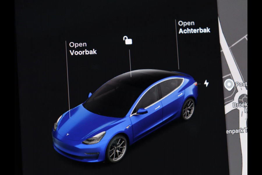 Tesla Model 3 Long Range RWD 75 kWh | SOH 100% | Panoramadak | Autopilot | Leder | Stoelverwarming | 360 Camera | Keyless | Full LED | Navigatie