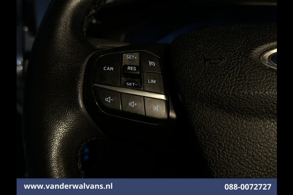 Ford Transit Custom 2.0 TDCI 131pk L2H1 Euro6 Airco | Camera | LED | Cruisecontrol | Verwarmde voorruit Parkeersensoren, Bijrijdersbank, 2800kg trekvermogen