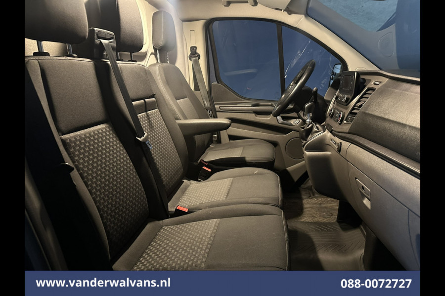 Ford Transit Custom 2.0 TDCI 131pk L2H1 Euro6 Airco | Camera | LED | Cruisecontrol | Verwarmde voorruit Parkeersensoren, Bijrijdersbank, 2800kg trekvermogen