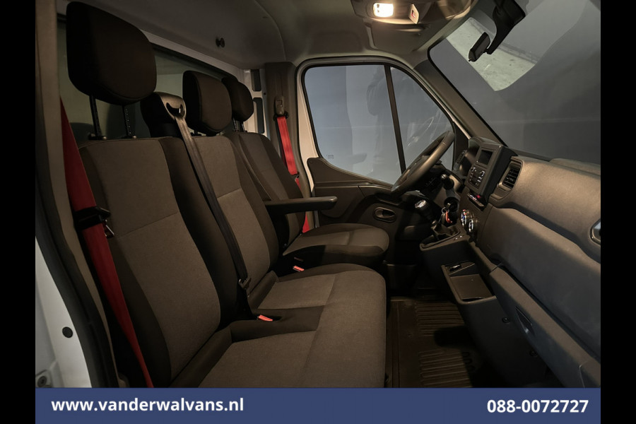 Renault Master 2.3 dCi 146pk Bakwagen 233cm Hoog Laadklep Zijdeur Euro6 Airco | LED | Lat om Lat Betimmering Cruisecontrol, Bijrijdersbank