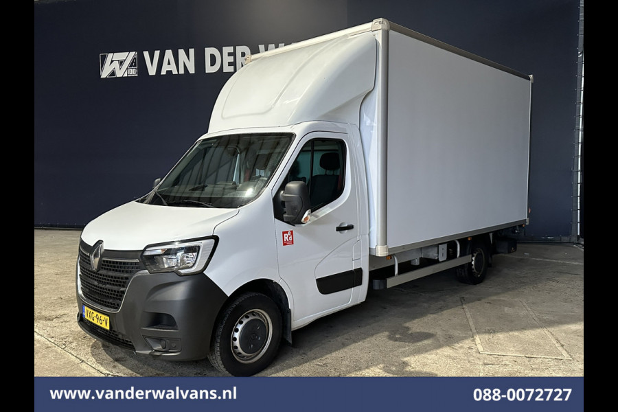 Renault Master 2.3 dCi 146pk Bakwagen 233cm Hoog Laadklep Zijdeur Euro6 Airco | LED | Lat om Lat Betimmering Cruisecontrol, Bijrijdersbank