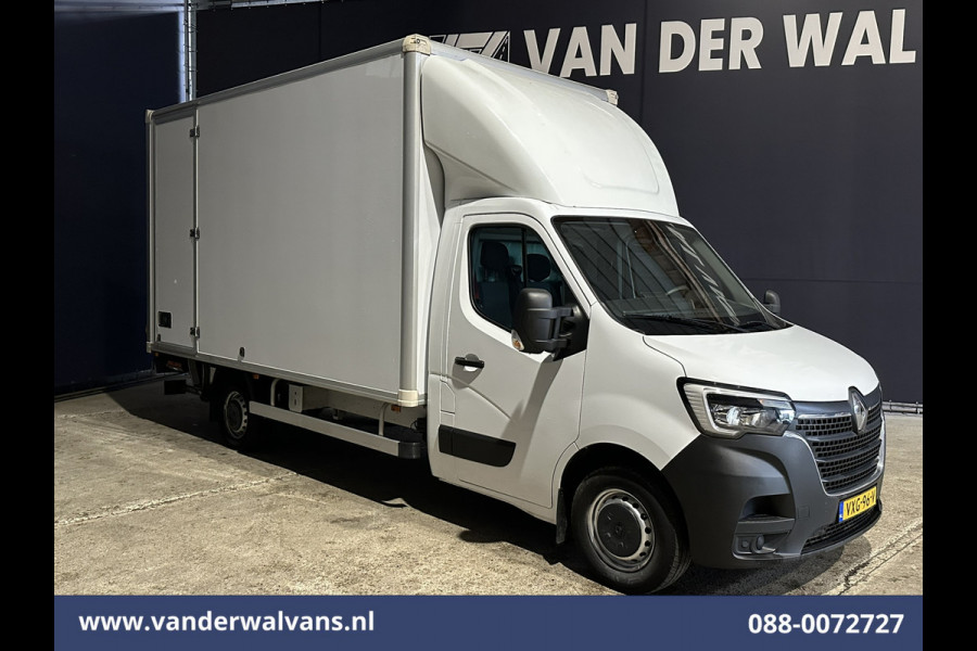 Renault Master 2.3 dCi 146pk Bakwagen 233cm Hoog Laadklep Zijdeur Euro6 Airco | LED | Lat om Lat Betimmering Cruisecontrol, Bijrijdersbank