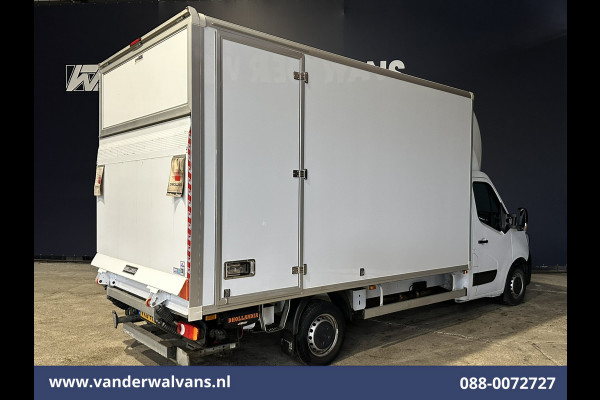 Renault Master 2.3 dCi 146pk Bakwagen 233cm Hoog Laadklep Zijdeur Euro6 Airco | LED | Lat om Lat Betimmering Cruisecontrol, Bijrijdersbank