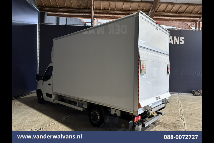 Renault Master 2.3 dCi 146pk Bakwagen 233cm Hoog Laadklep Zijdeur Euro6 Airco | LED | Lat om Lat Betimmering Cruisecontrol, Bijrijdersbank