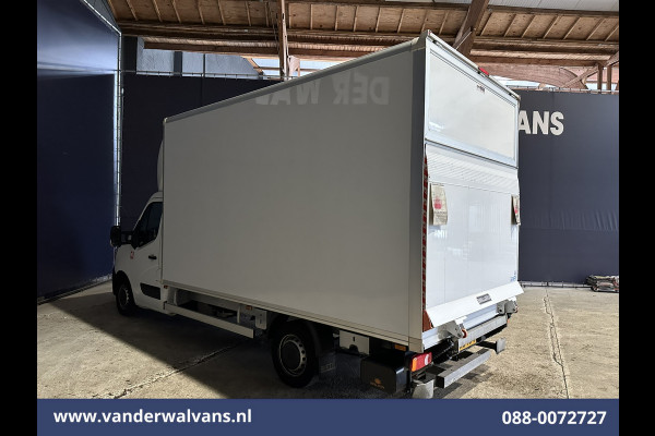Renault Master 2.3 dCi 146pk Bakwagen 233cm Hoog Laadklep Zijdeur Euro6 Airco | LED | Lat om Lat Betimmering Cruisecontrol, Bijrijdersbank