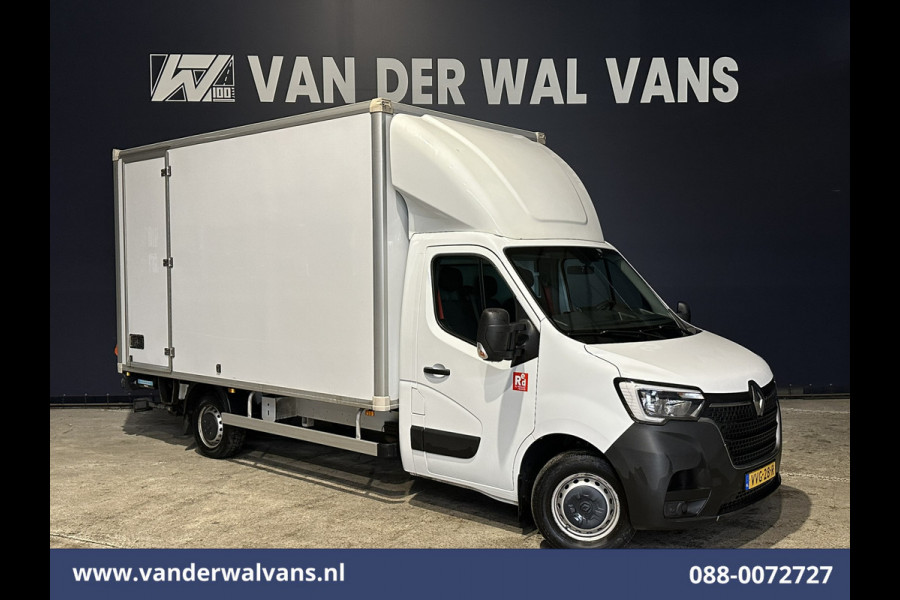 Renault Master 2.3 dCi 146pk Bakwagen 233cm Hoog Laadklep Zijdeur Euro6 Airco | LED | Lat om Lat Betimmering Cruisecontrol, Bijrijdersbank