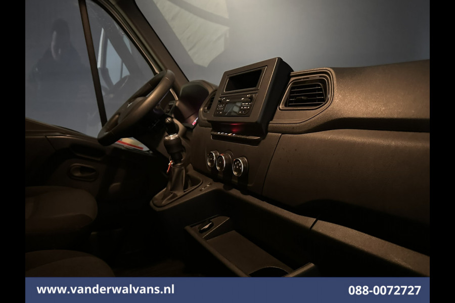 Renault Master 2.3 dCi 146pk Bakwagen 233cm Hoog Laadklep Zijdeur Euro6 Airco | LED | Lat om Lat Betimmering Cruisecontrol, Bijrijdersbank