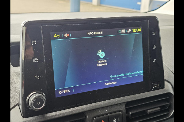 Peugeot e-Partner 136 L1 50 kWh Lane assist | Navigatie | Led dagrijverlichting | Multifunctioneel stuur | App voorbereiding