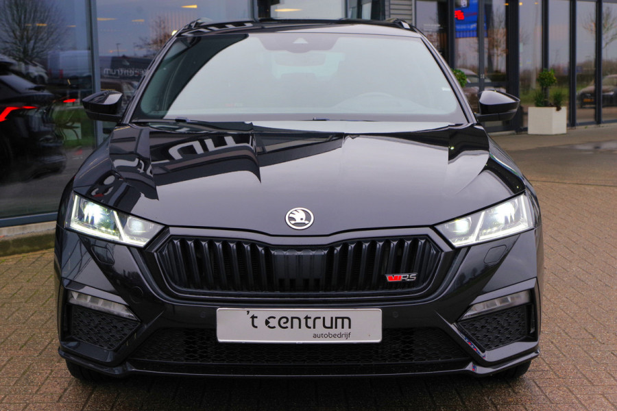 Škoda Octavia Combi 1.4 TSI 245 PK RS iV PHEV BNS, Adap. Cruise Control, Head-Up, 4X Stoelverwarming, Memory, Camera