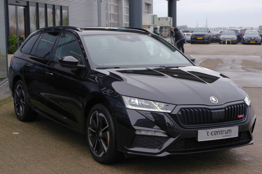 Škoda Octavia Combi 1.4 TSI 245 PK RS iV PHEV BNS, Adap. Cruise Control, Head-Up, 4X Stoelverwarming, Memory, Camera