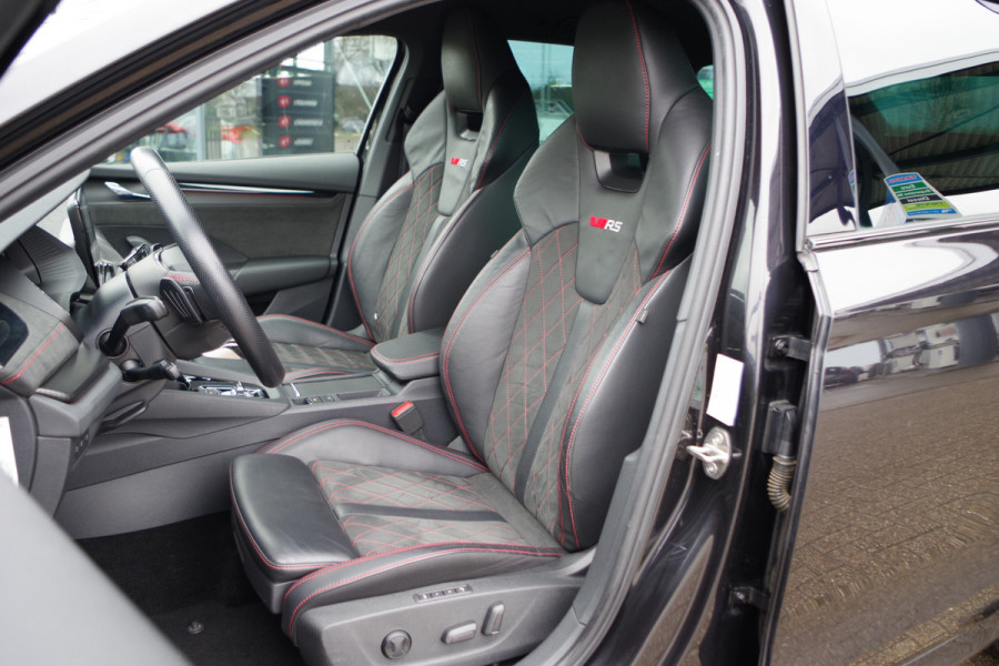 Škoda Octavia Combi 1.4 TSI 245 PK RS iV PHEV BNS, Adap. Cruise Control, Head-Up, 4X Stoelverwarming, Memory, Camera