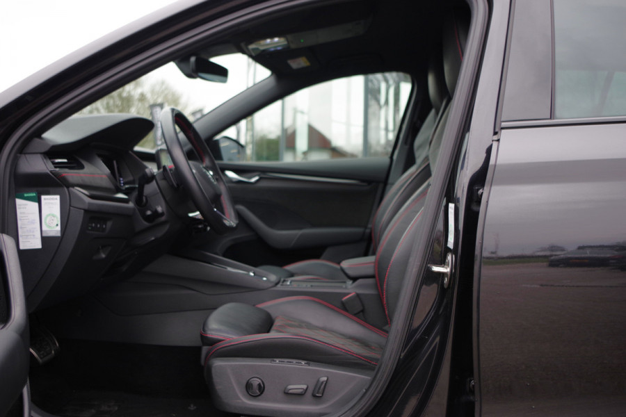 Škoda Octavia Combi 1.4 TSI 245 PK RS iV PHEV BNS, Adap. Cruise Control, Head-Up, 4X Stoelverwarming, Memory, Camera