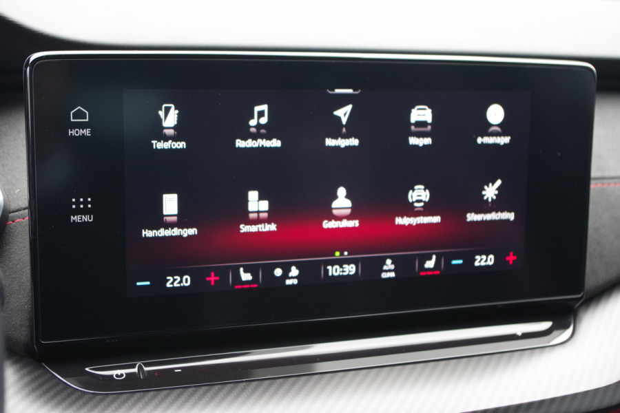 Škoda Octavia Combi 1.4 TSI 245 PK RS iV PHEV BNS, Adap. Cruise Control, Head-Up, 4X Stoelverwarming, Memory, Camera