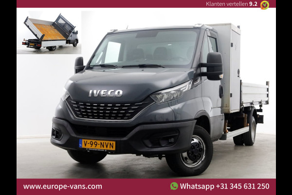 Iveco Daily 35C18 3.0 180pk HiMatic Automaat 3-Zijdige Kipper Trekhaak 3500kg 10-2021