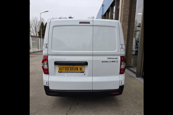 Maxus eDeliver 3 LWB 52,5 kWh L2 Lang Cruise control Camera Airco Aviloo Rapport 96,1% WLTP 234-243 KM