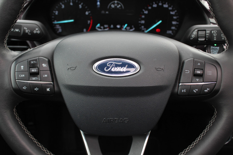 Ford Fiesta 1.0 EcoBoost Vignale Panoramadak / Camera / Leder / 18'' / Navigatie / B&O / Dodehoek / DAB / Stuur+Stoelverwarming / ACC