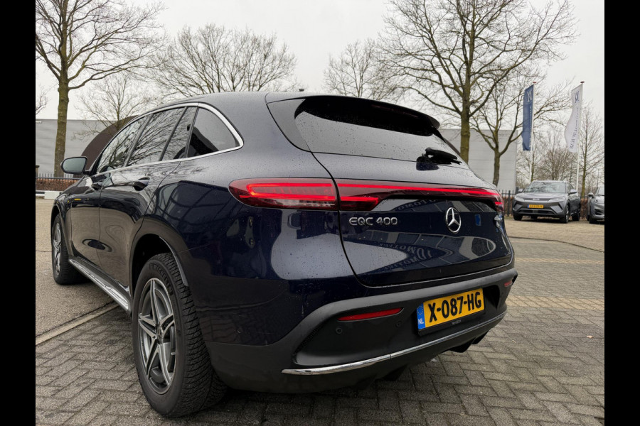 Mercedes-Benz EQC 400 4MATIC Business Solution AMG 80 kWh SOH 97% | SCHUIFDAK | ELEKTRISCHE TREKHAK | CAMERA | MERCEDES DEALER ONDERHOUDEN | AMBILIGHT SFEERVERLICHTING | RIJKLAAR GELEVERD MET 12 MND BOVAG GARANTIE|