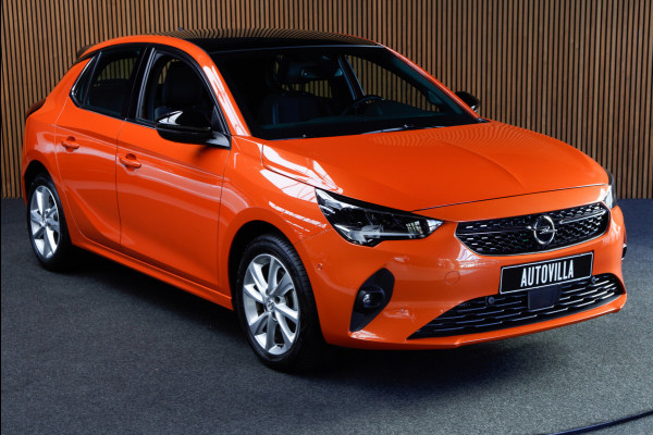 Opel Corsa 1.2 T Aut. Panodak Leer Navi Camera Stuurverwarm. Stoelverwarming Climate C. PDC Parkeerassistent Cruise C. Zwarte binnenhemel LM velgen BTW auto