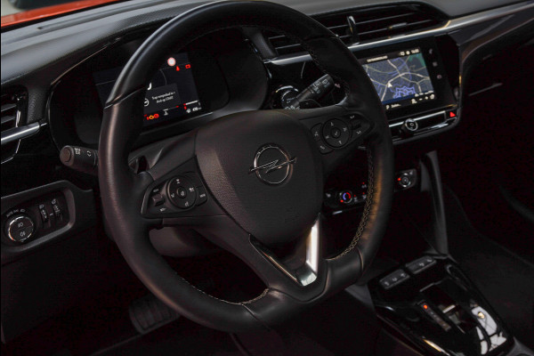 Opel Corsa 1.2 T Aut. Panodak Leer Navi Camera Stuurverwarm. Stoelverwarming Climate C. PDC Parkeerassistent Cruise C. Zwarte binnenhemel LM velgen BTW auto