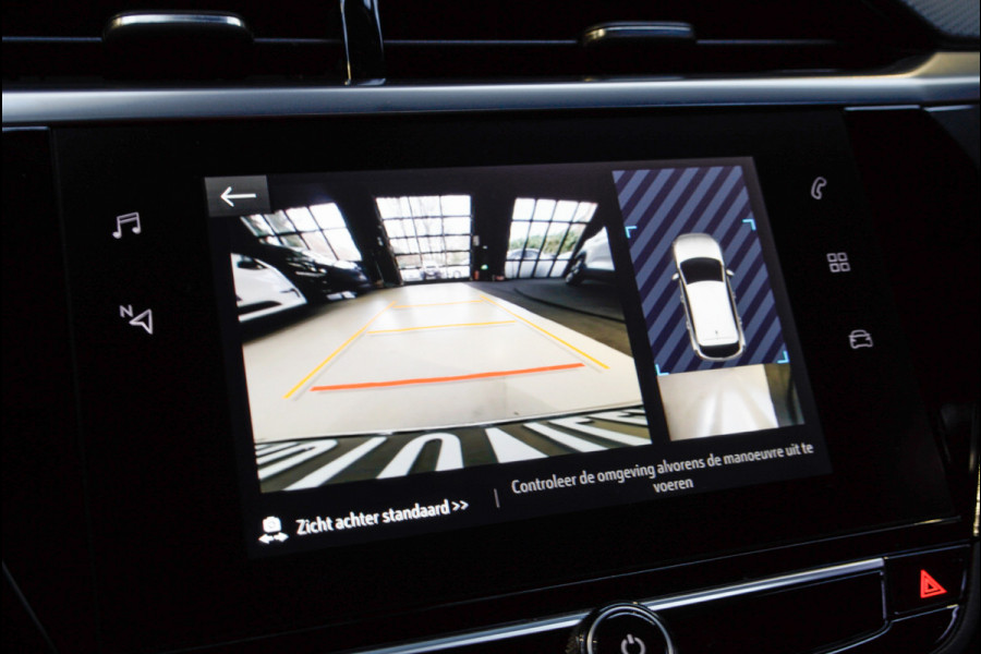 Opel Corsa 1.2 T Aut. Panodak Leer Navi Camera Stuurverwarm. Stoelverwarming Climate C. PDC Parkeerassistent Cruise C. Zwarte binnenhemel LM velgen BTW auto