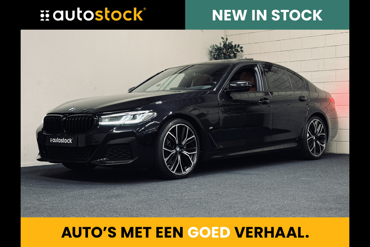 BMW 5 Serie 520i High Exe. M-Sport Plus | 20" | Schuifdak | 1e Eig.