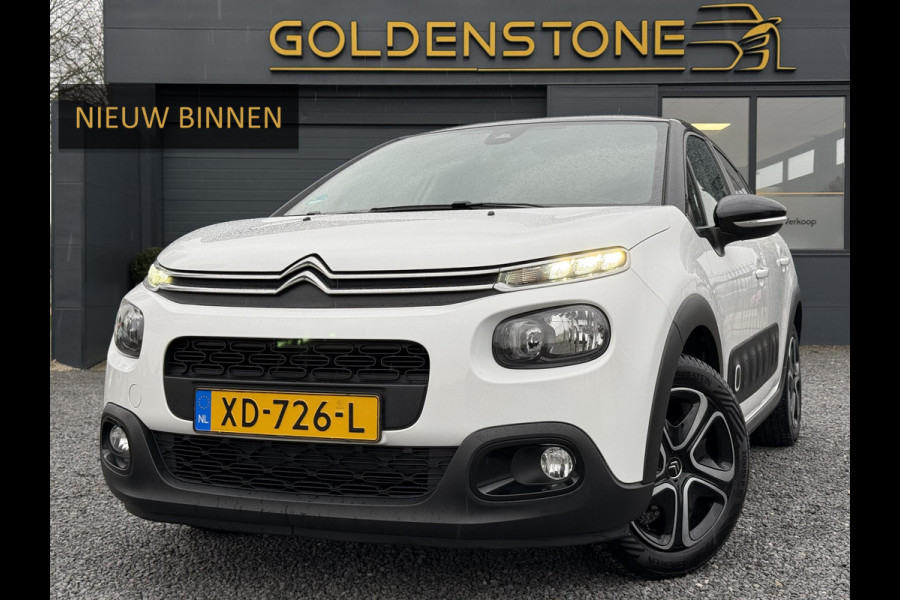 Citroën C3 1.2 PureTech Feel Edition 2e Eigenaar,Navi,Clima,Cruise,Pdc,Lm velgen,N.A.P,D-riem vv in 2024,Bj 12-2018,Apk tot 02-2027