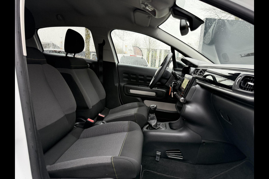 Citroën C3 1.2 PureTech Feel Edition 2e Eigenaar,Navi,Clima,Cruise,Pdc,Lm velgen,N.A.P,D-riem vv in 2024,Bj 12-2018,Apk tot 02-2027