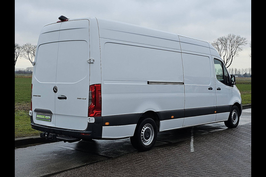 Mercedes-Benz Sprinter 316 2.2 CDI L3H2 EURO VI-D Automaat 3.5t-Trekhaak PDC Mbux Camera Airco Cruise Control 3 Zits Euro6 163 PK!