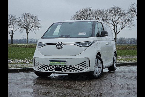 Volkswagen ID. Buzz Cargo 77 kWh 2XZijdeur 77kWh NAP LED 204Pk 422Km (WLTP) Navi Camera Stoelverwarming Achterdeuren 1e Eigenaar!