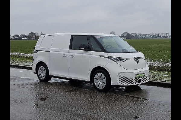 Volkswagen ID. Buzz Cargo 77 kWh 2XZijdeur 77kWh NAP LED 204Pk 422Km (WLTP) Navi Camera Stoelverwarming Achterdeuren 1e Eigenaar!