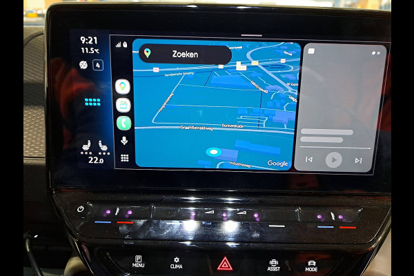 Volkswagen ID. Buzz Cargo 77 kWh 2XZijdeur 77kWh NAP LED 204Pk 422Km (WLTP) Navi Camera Stoelverwarming Achterdeuren 1e Eigenaar!